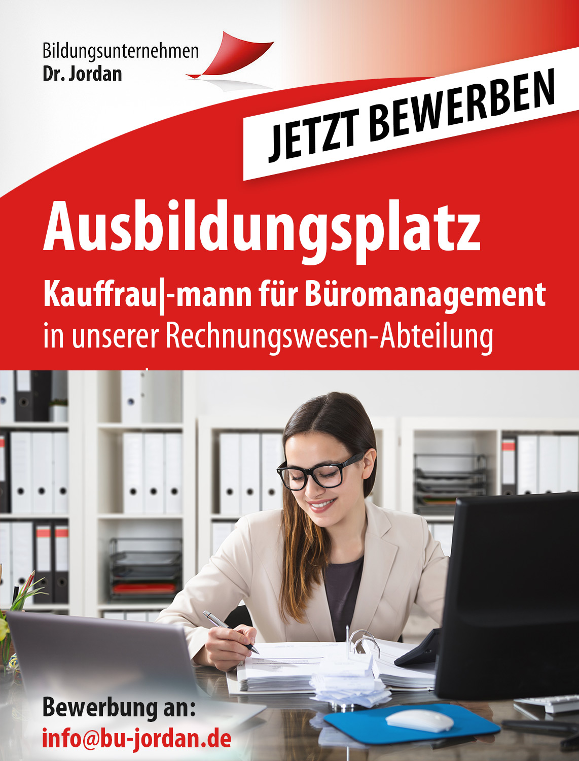 Stellenanzeige Rechnungswesen 2024